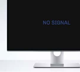 no signal error